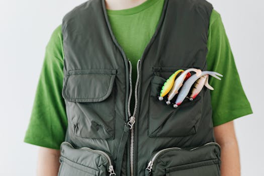 Bezpečná a Praktická: Jak Vybrat Rybářskou Vestu pro Děti?